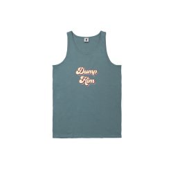 J.J.MALIBU Dump Him Tank Top Petrol