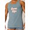 J.J.MALIBU Dump Him Tank Top Petrol