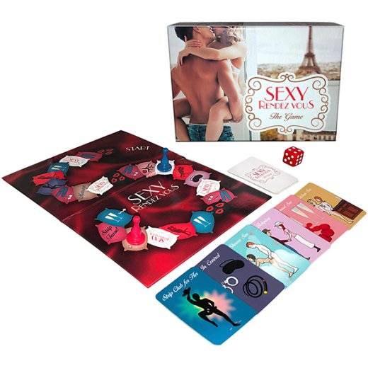 KHEPER GAMES Brettspiel Sexy Rendez Vous für 2 Spieler