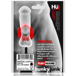 HÜNKYJUNK Fractal Cockring Kobaltblau
