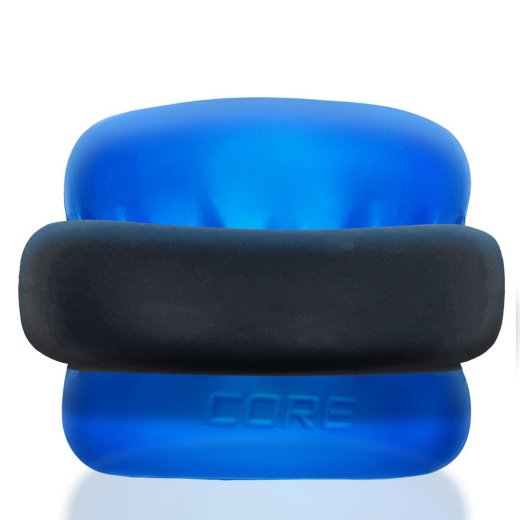 OXBALLS Ultracore Hodenstrecker mit Axis Ring Blau/Schwarz