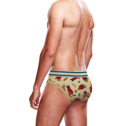 PROWLER Klassischer Brief Holzfällerbären Braun