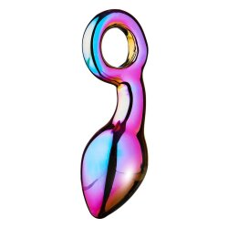 DREAM TOYS Chunky Ring Plug aus Borosilikat-Glas Multicolor