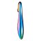 DREAM TOYS Elegant Curved Dildo aus Borosilikat-Glas Multicolor