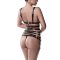 GREY VELVET Harness  Ketten Set 4-teilig Schwarz