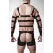 GREY VELVET MEN  Harness Set 4-teilig Schwarz