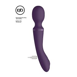 VIVE Enora Wand &amp; Vibrator Purple