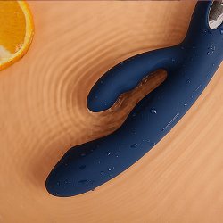 SVAKOM Aylin Rabbit-Vibrator mit Pulstechnik Blau
