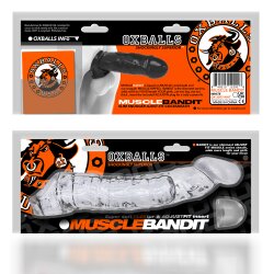 OXBALLS Muscle Bandit Sleeve Transparent