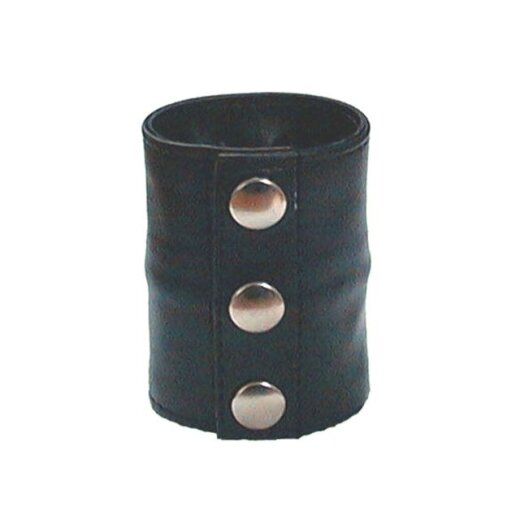 MR.B Leder Armband mit Geldb&ouml;rse ohne Reissverschluss 8,5 cm breit Schwarz