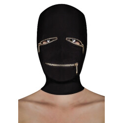 OUCH Extreme Reissverschluss Maske mit Augen- und...