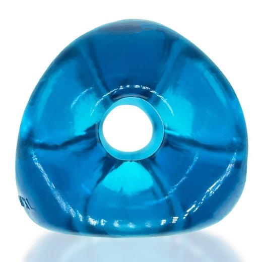 OXBALLS Tri-Sport XL Penis- und Hodenring aus FLEX-TPR  Space Blue