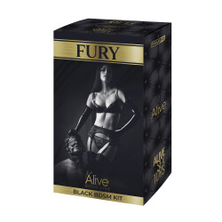 ALIVE BDSM Line Fury BDSM Kit 10-teilig Schwarz