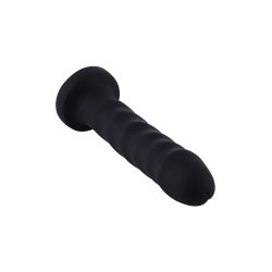 HISMITH KlickLok Dildo aus Silikon &Oslash; 4,2 cm Schwarz