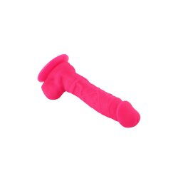 HISMITH KlickLok Dildo aus Silikon &Oslash; 5,2 cm Pink