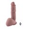 HISMITH KlickLok Dildo aus Silikon &Oslash; 5,2 cm Beige