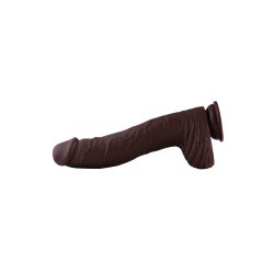 HISMITH KlickLok Dildo aus PVC &Oslash;  6,0 cm Braun