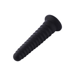 HISMITH KlickLok Dildo aus Silikon Ø 6,3 cm Schwarz