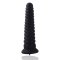 HISMITH KlickLok Dildo aus Silikon &Oslash; 6,3 cm Schwarz