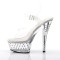 PLEASER Stardust Exotic Dancing High Heels Transparent