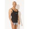 J.J.MALIBU Mind in Malibu Wide-Cut Tank Top Schwarz