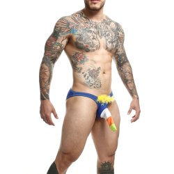 MOB EROTICWEAR Toucan Bikini Blau /  Multicolor