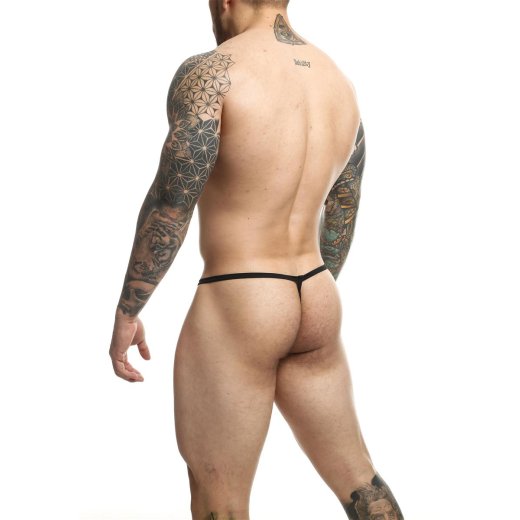 MOB EROTICWEAR Elephant Thong Schwarz OS