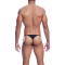 MOB EROTICWEAR Microfaser V-String Schwarz S/M