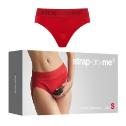 STRAP-ON-ME Heroine Harness Rot L