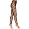 LEG AVENUE Fusslose Strumpfhosen mit offenem Schritt One Size Schwarz