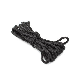 KIOTOS Deluxe Bondage Seil aus Polyester 5 Meter Schwarz