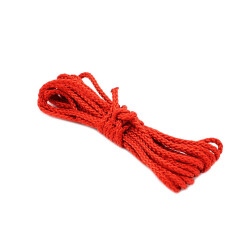 KIOTOS Deluxe Bondage Seil aus Polyester 5 Meter Rot