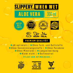 SLIPPERY WHEN WET Aloe Vera  Gleitmittel Wasserbasiert 300ml
