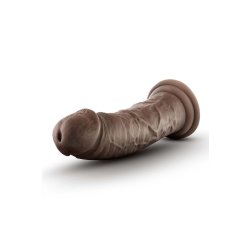 BLUSH Dr. Skin 8&quot; Dildo mit Saugnapf &Oslash; 5,0 Chocolate