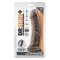 BLUSH Dr. Skin 8" Dildo mit Saugnapf Ø 5,0 Chocolate