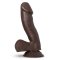 BLUSH AU NATUREL Troy Dildo aus Premium TPE Chocolate