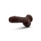 BLUSH Dr. Skin 9&quot; Dildo Dr.Mason mit Saugnapf &Oslash;  5,0 Chocolate