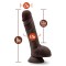 BLUSH Dr. Skin 9" Dildo Dr.Mason mit Saugnapf Ø  5,0 Chocolate