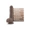 BLUSH Dr. Skin 9" Dildo Dr.Mason mit Saugnapf Ø  5,0 Chocolate