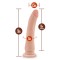 BLUSH Dr. Skin 9&quot; Dildo mit Saugnapf &Oslash;  3,8 cm Vanilla