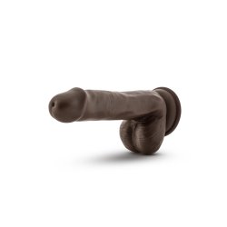 BLUSH Dr. Skin 5" Dildo Dr. Daniel mit Saugnapf Ø 3,2 Chocolate