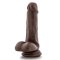 BLUSH Dr. Skin 5" Dildo Dr. Daniel mit Saugnapf Ø 3,2 Chocolate