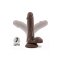 BLUSH Dr. Skin 5&quot; Dildo Dr. Daniel mit Saugnapf &Oslash; 3,2 Chocolate