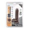 BLUSH Dr. Skin 5&quot; Dildo Dr. Daniel mit Saugnapf &Oslash; 3,2 Chocolate