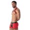 TOF Bad Boy Neoprene Harness Schwarz/Rot One-Size