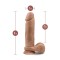 BLUSH Dr. Skin 9" Dr. Julian Dildo mit Saugnapf Ø 5,0 Mocha