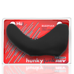 H&Uuml;NKYJUNK  Buzzfuck Vibrating Cocksling Schwarz