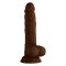 FEMMEFUNN Dildo Vortex Baller mit Vibration & Rotation Braun