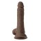 FEMMEFUNN Dildo Vortex Baller mit Vibration & Rotation Braun