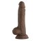 FEMMEFUNN Dildo Vortex Baller mit Vibration & Rotation Braun